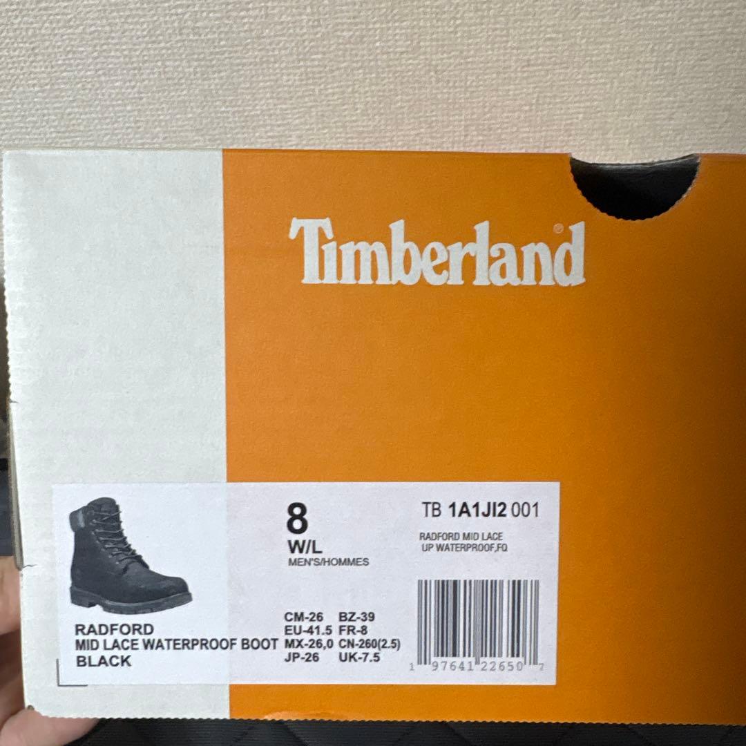 Timberland RADFORD ティンバーランド ラドフォード 26cm