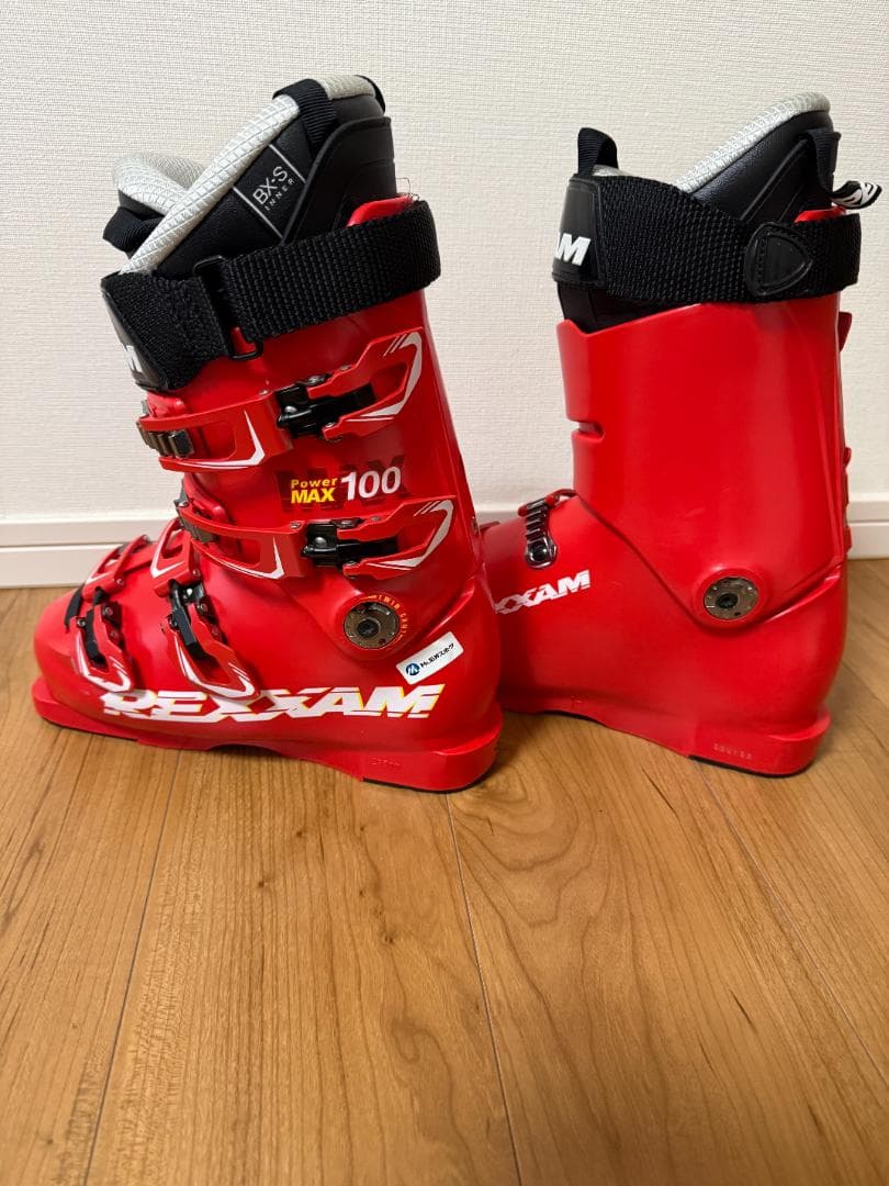 REXXAM 　PowerMAX 100 スキー靴 レッド