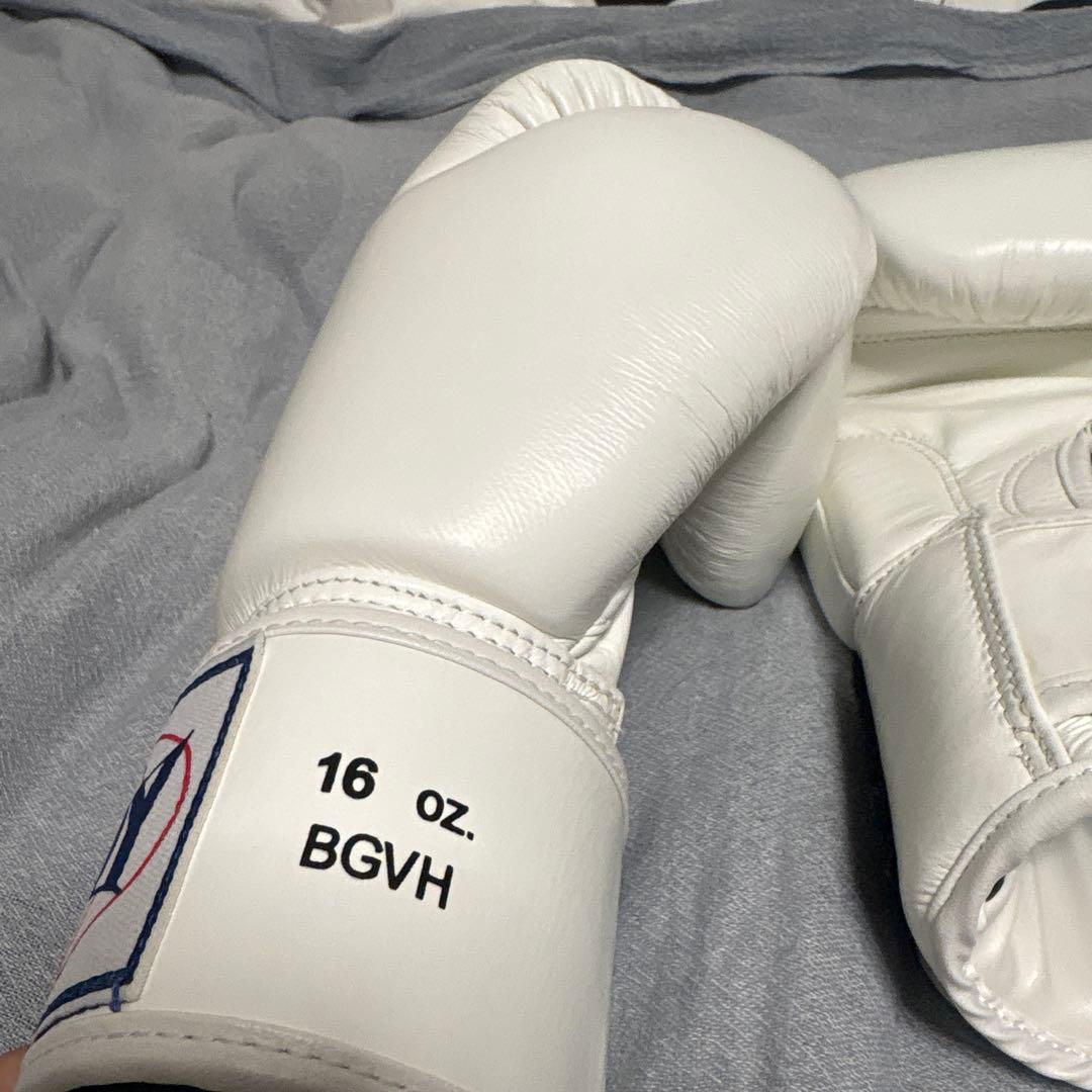 【新品】WINDY ボクシンググローブ ホワイト16oz