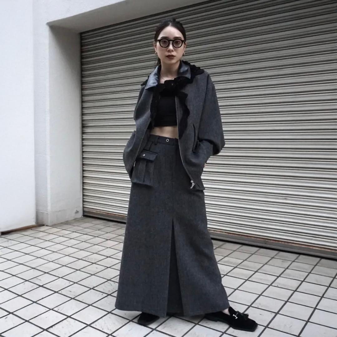 【AmeriVINTAGE】UNDTWEED WORKDETAILBLOUSON