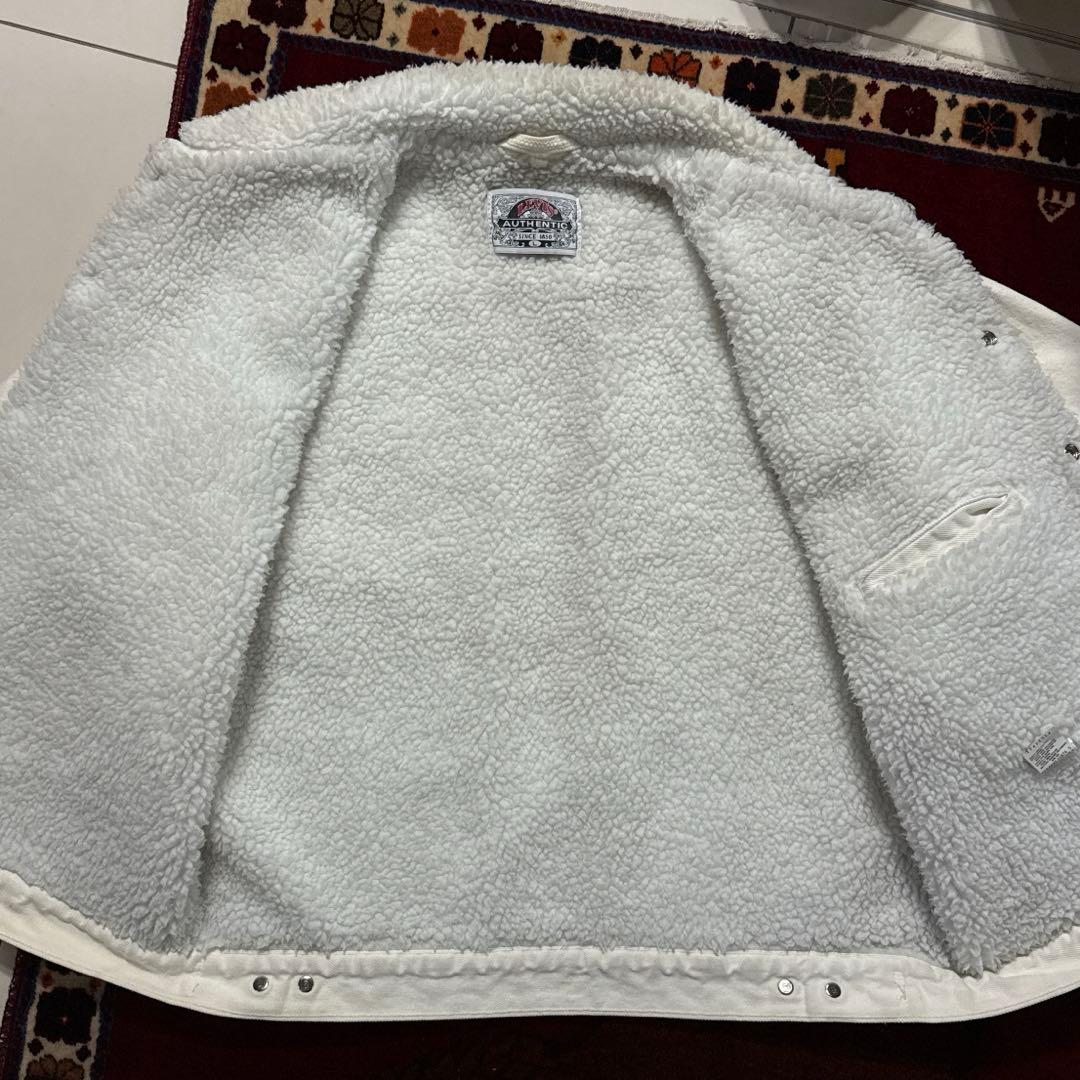 Levi's 70609-0251 シェルパ 白 デニムボアジャケット L