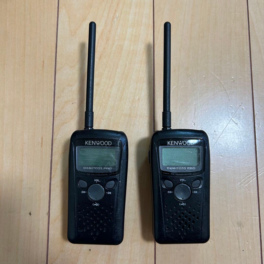 ケンウッド　KENWOOD トランシーバー UBZ-BM20R 2台