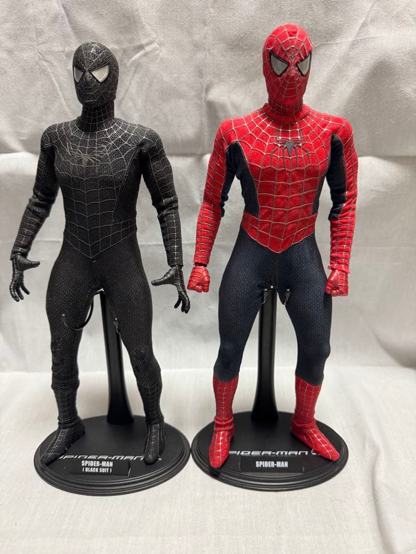 箱無し 訳あり ジャンク ホットトイズ スパイダーマン 2体セット