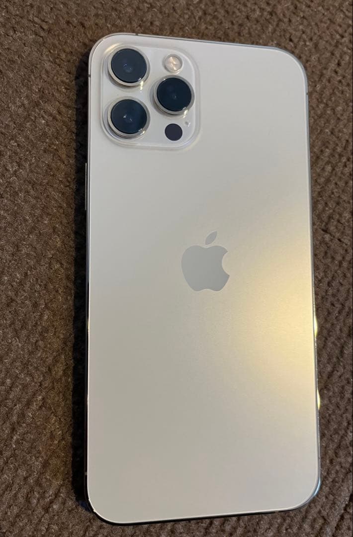 【早い者勝ち】美品iPhone12Promax 256GB ゴールド　シムフリー