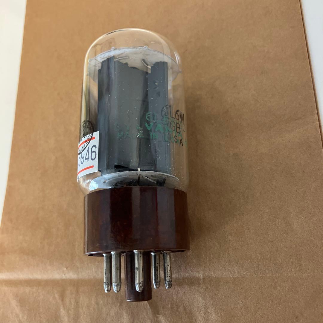 SYLVANIA 6L6WGB 真空管 4本セット 長期保管マッチドペア