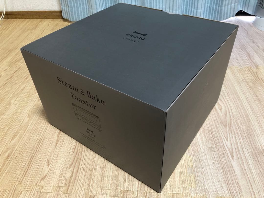 【新品未使用】BRUNO ブルーノ スチーム＆ベイクトースター ブラック