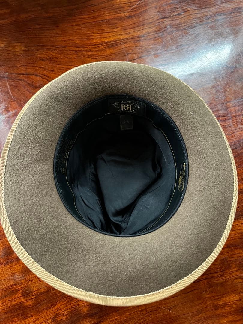 帽子 RRL Fedora Hat made in Italy sz 7 1/4