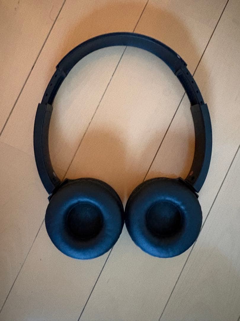 SONY ワイヤレスヘッドホン ブラック(本体のみ)