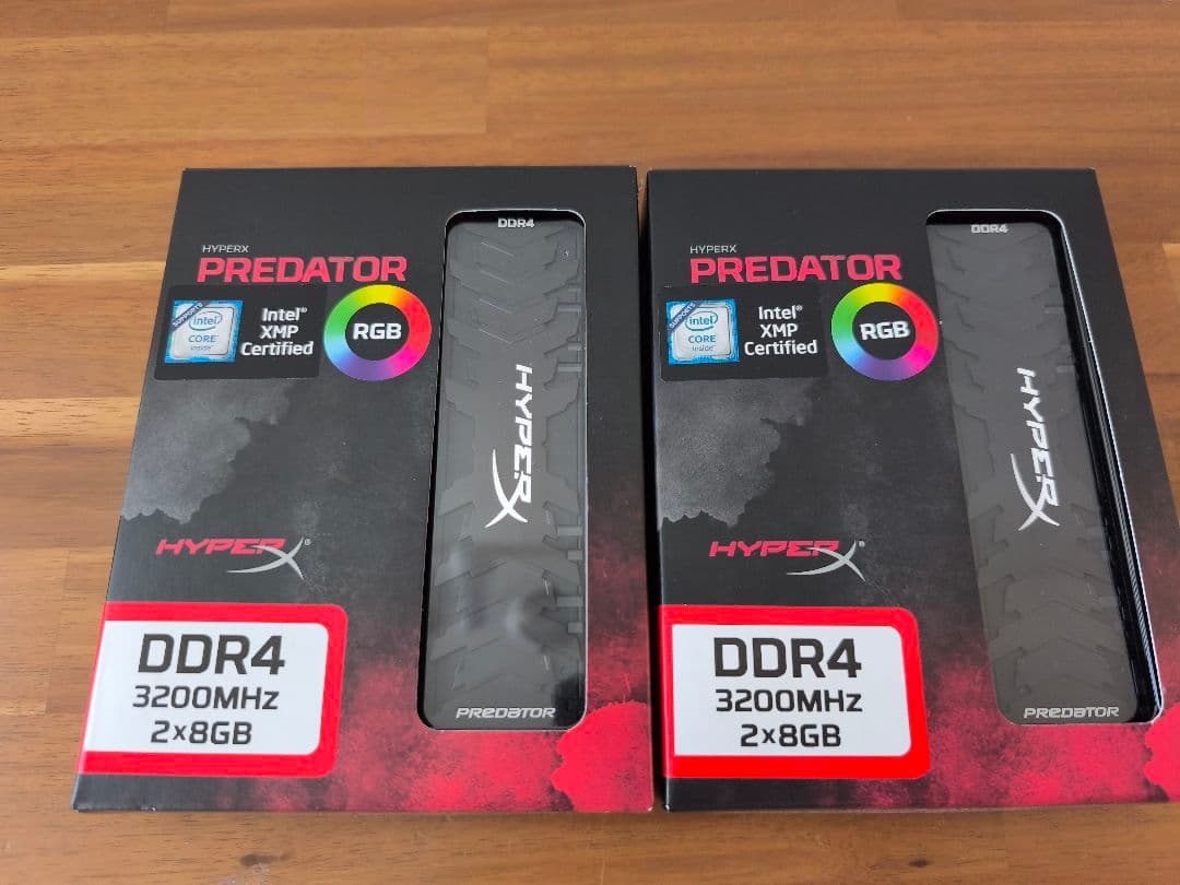 メモリー DDR4 32GB 3200MHz HyperX Predator