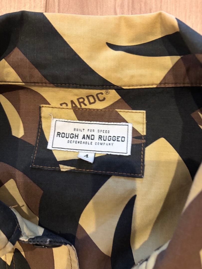 ラフアンドラゲッド デザート　迷彩ジャケット