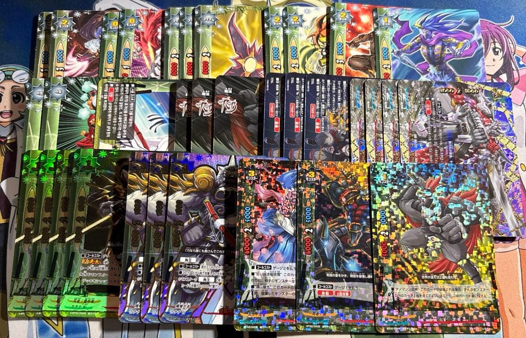 バディファイト 忍者(ジウン/月影/白夜/剛刃丸/絶命陣)(316枚)