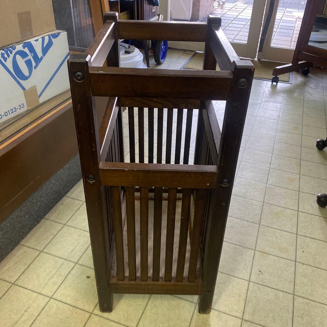 傘立て　木製　アンティーク　アンブレラスタンド　レトロ おしゃれ