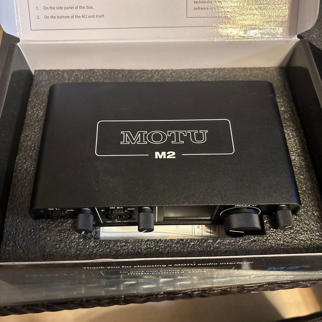 MOTU M2 オーディオインターフェイス DTM