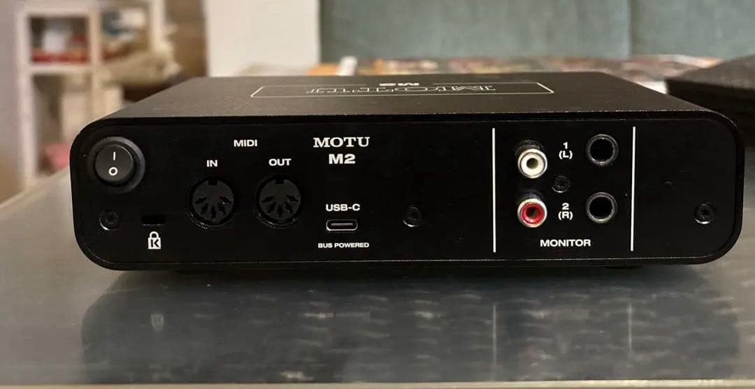 MOTU M2 オーディオインターフェイス DTM