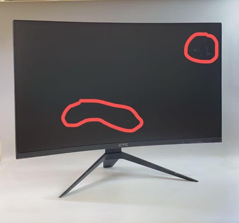 KTC 湾曲ゲーミングモニター H27S17　27インチ WQHD