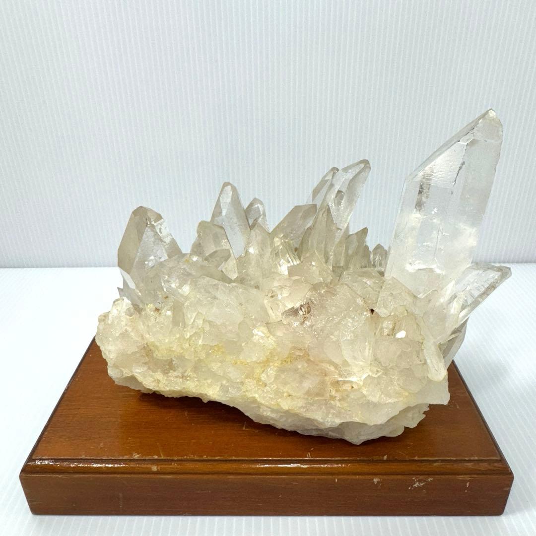 天然水晶クラスター 1.73kg 大型 パワーストーン 天然石 インテリア