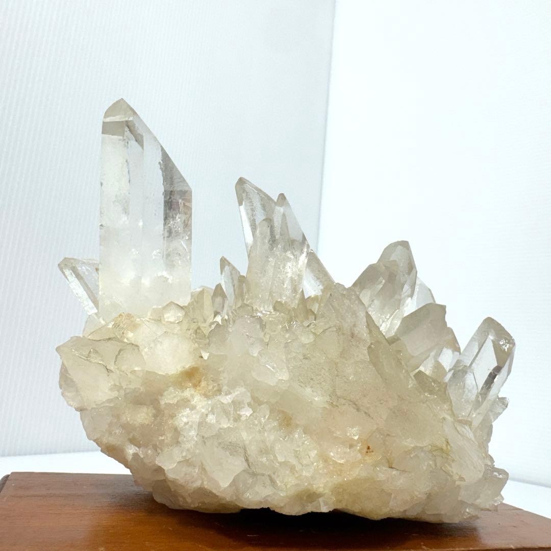 天然水晶クラスター 1.73kg 大型 パワーストーン 天然石 インテリア