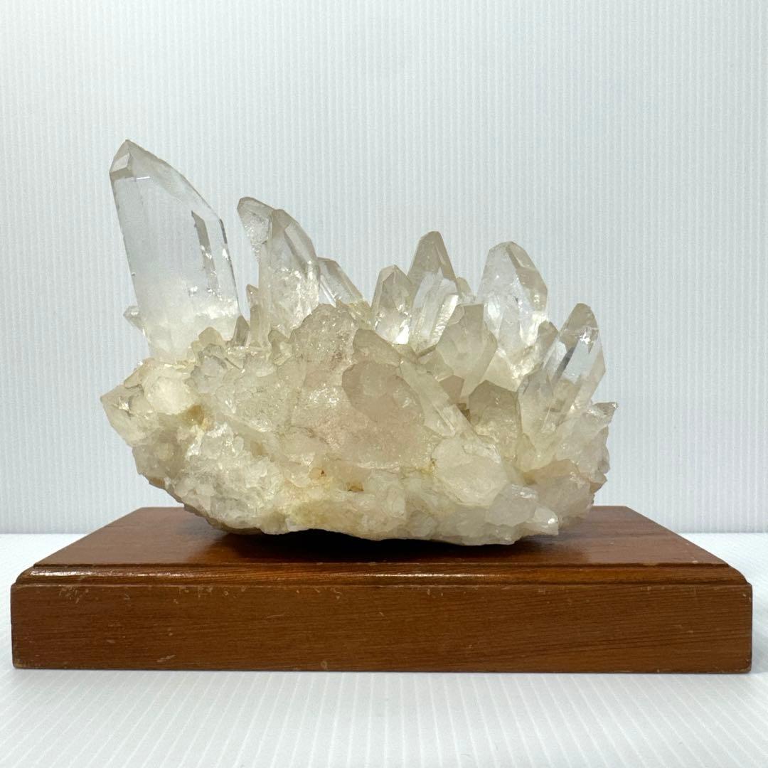 天然水晶クラスター 1.73kg 大型 パワーストーン 天然石 インテリア