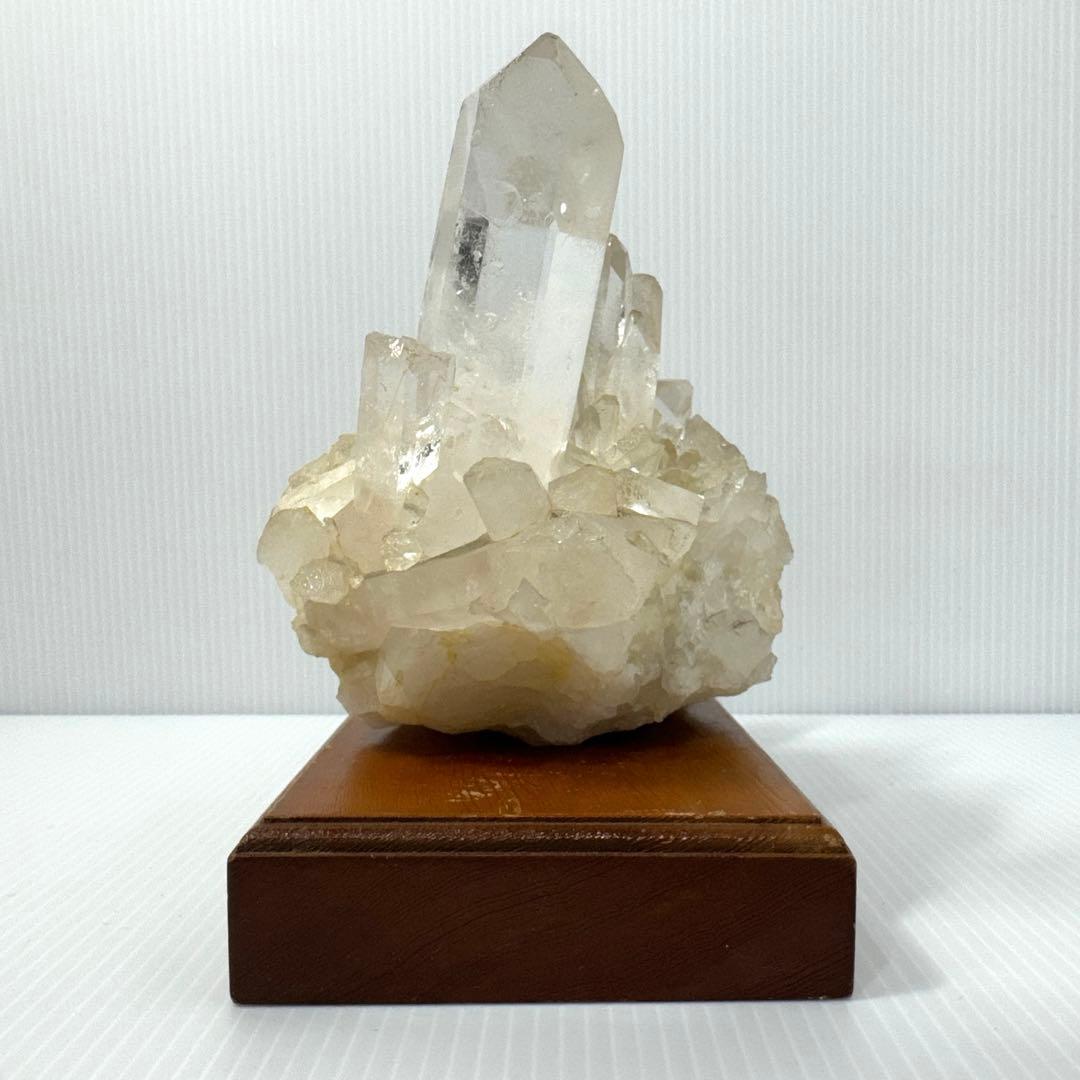 天然水晶クラスター 1.73kg 大型 パワーストーン 天然石 インテリア