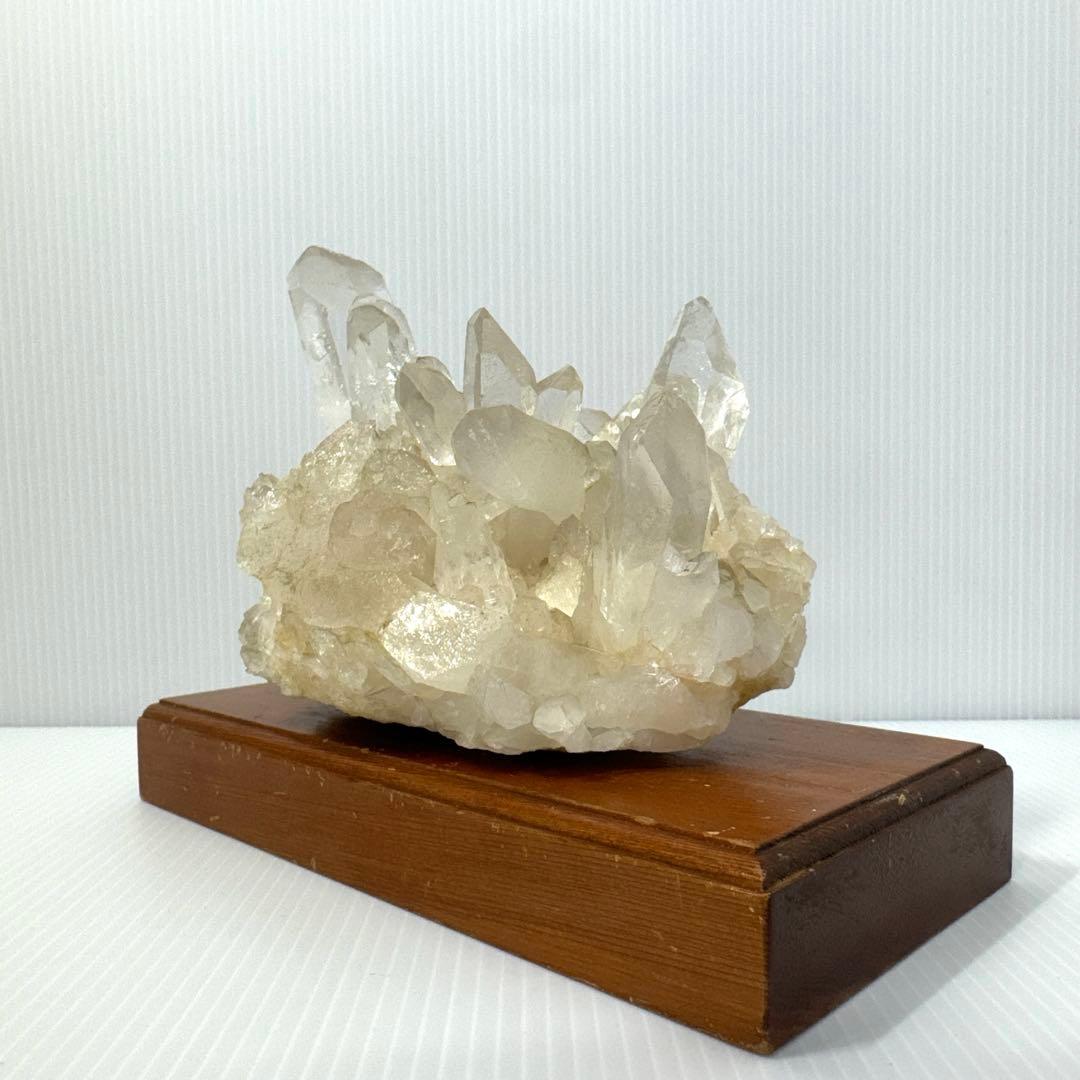 天然水晶クラスター 1.73kg 大型 パワーストーン 天然石 インテリア