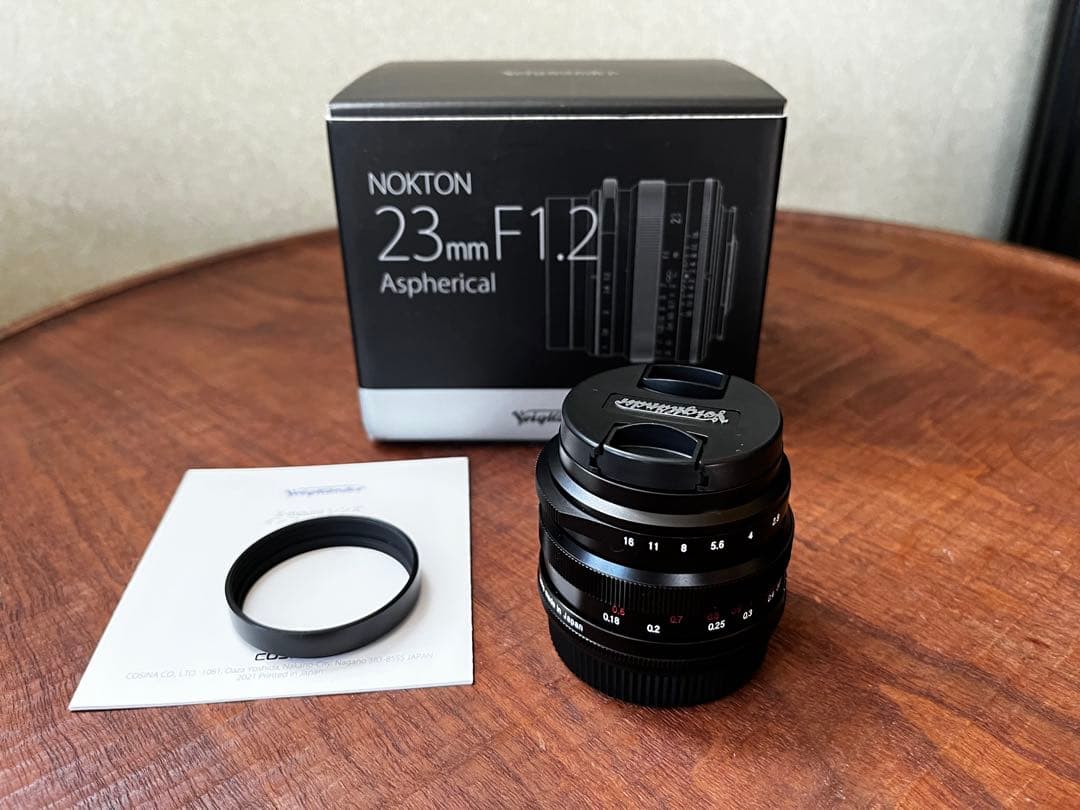 美品　Voigtlander NOKTON 23mm F1.2 X-mount
