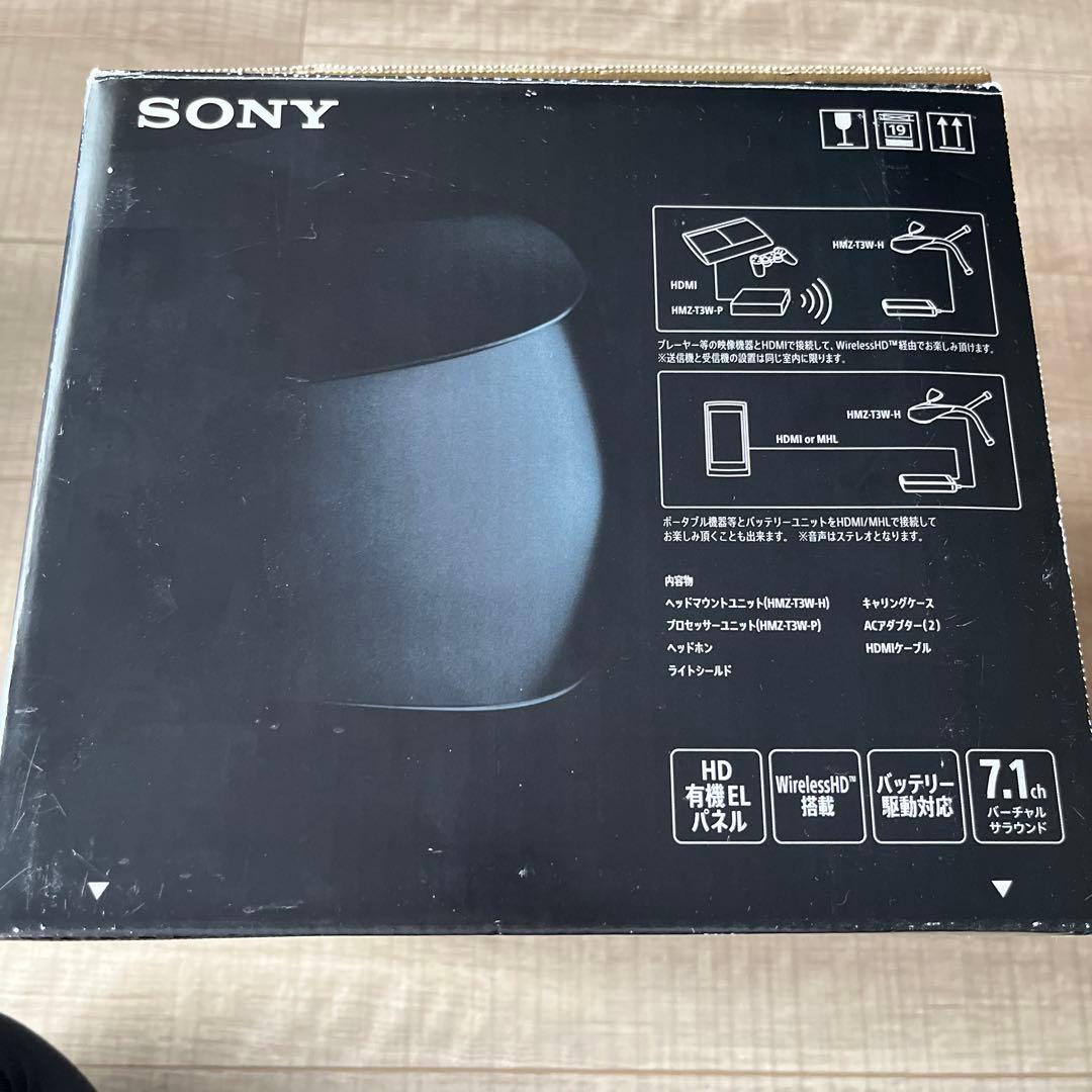 ポ*プ様 SONY ワイヤレスヘッドセット ヘッドマウントディスプレイ　HMZ-