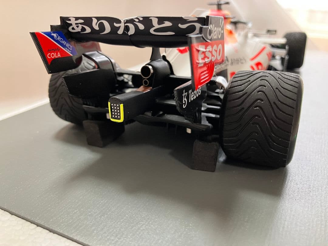 O⑭ 1/18 スパーク製 レッドブルRB16BトルコGP ありがとうカラー