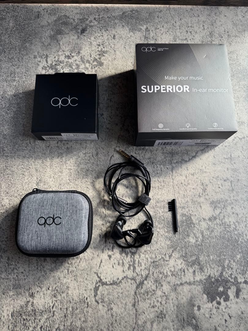 qdc SUPERIOR 4.4mmケーブル付属