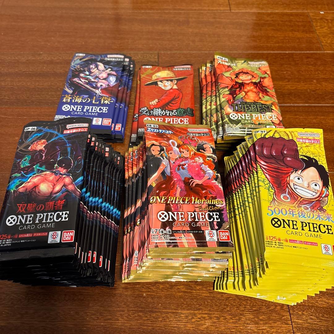 ワンピースカード　受け継がれる意志　ヒロインズエディション　双璧の覇者　など