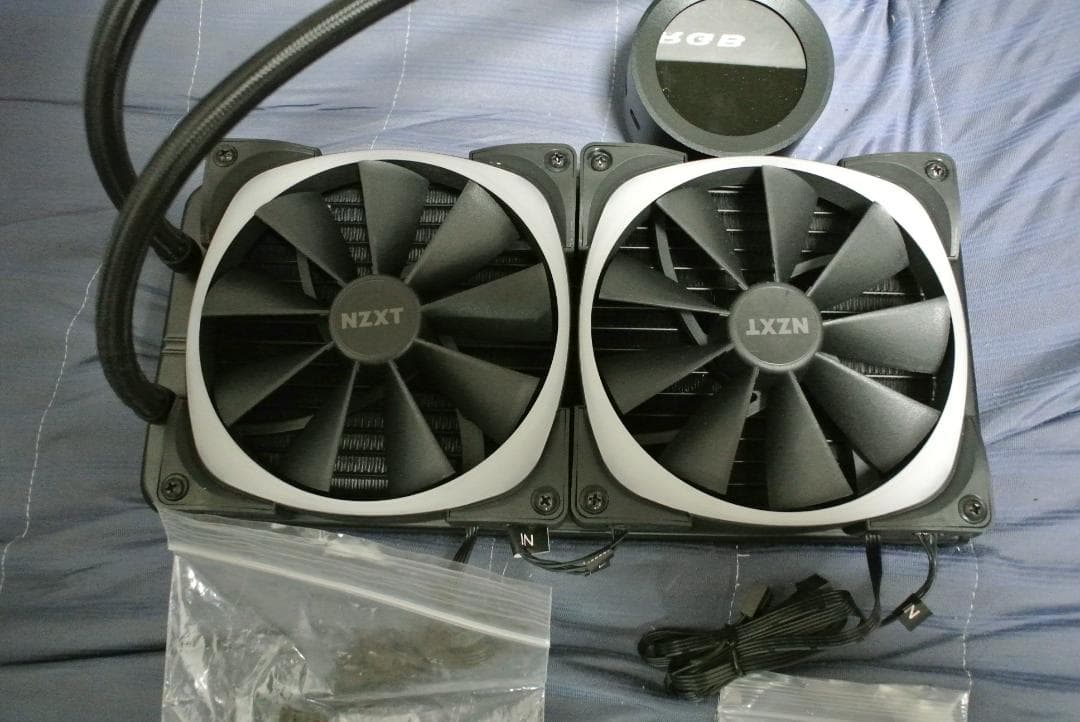 簡易水冷 NZXT Kraken Z63 RGB 280mm 黒 動作品