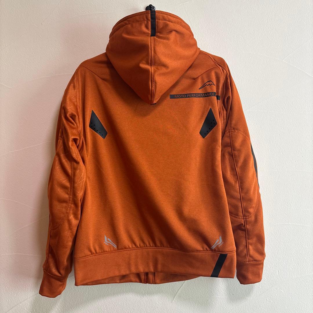 KUSHITANI バイクジャケット LL オレンジ