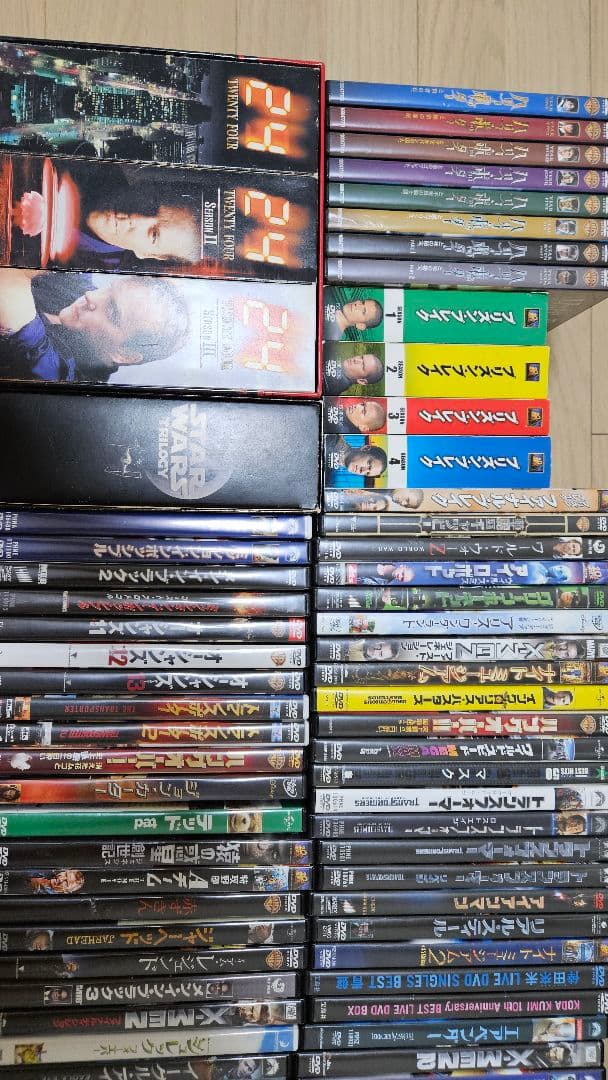 DVD コレクション スター・ウォーズ 24 X-MEN　プリズンブレイク など