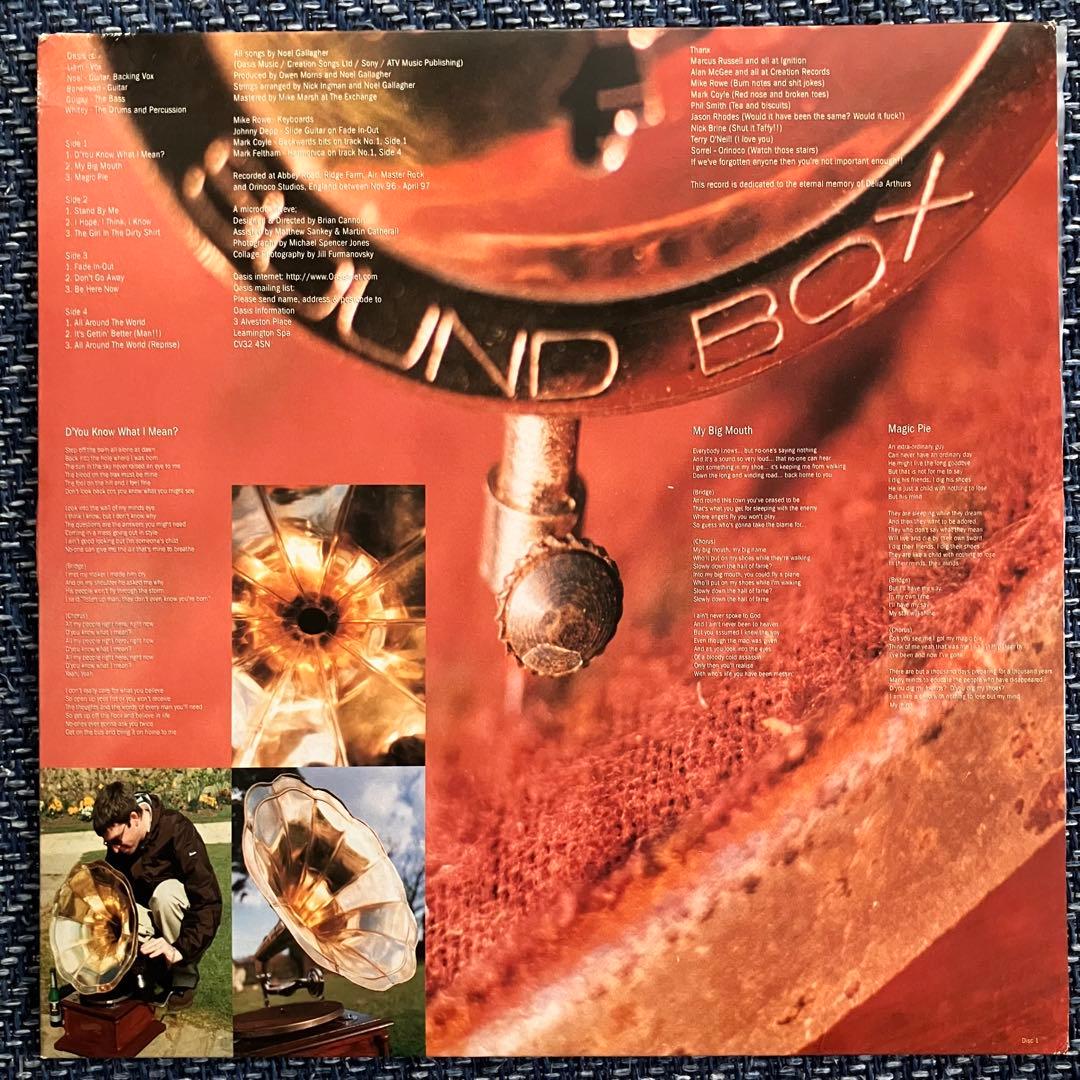 Oasis Be Here Now レコード UK オリジナル