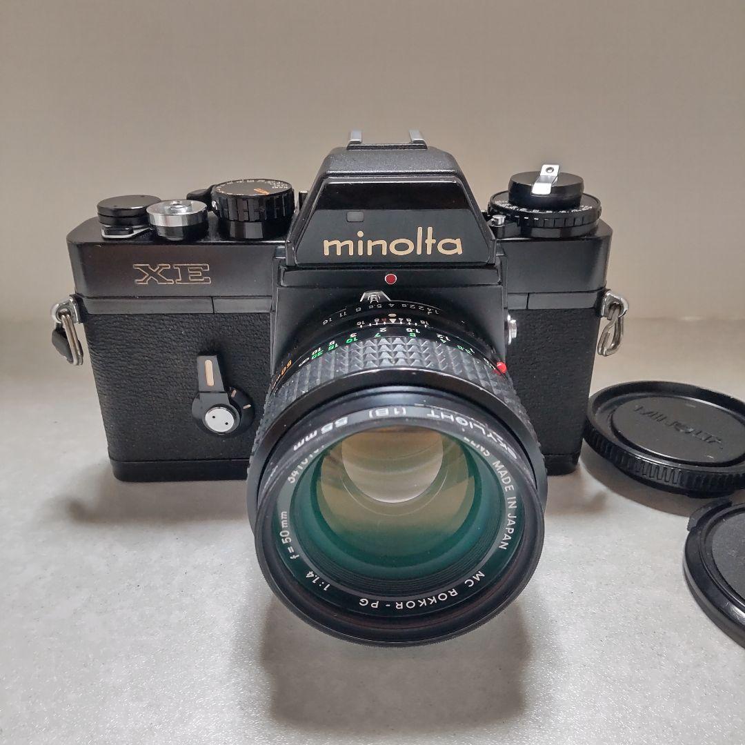 minolta XE ブラック MC ROKKOR PG F1.4 50㎜