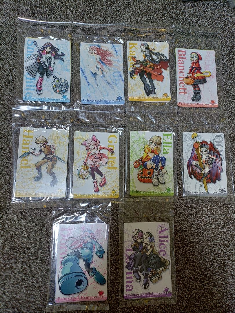 メガハウス　プリンセスオブプリンセス　フルコンプ　セット　公式グッズ　非売品等