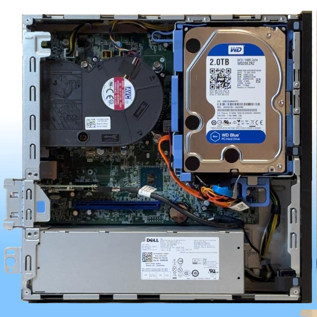 も*い様 Dell ミニPC i7-7700 SSD+HDD Excel・Wor