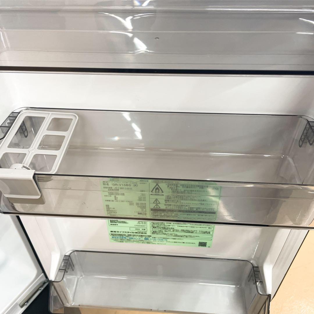 東芝　TOSHIBA 冷蔵庫　GR-V15BS 2024年製　153L