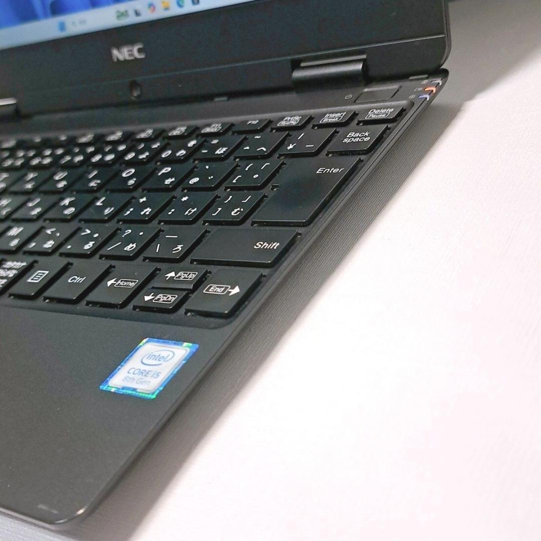 D47【訳あり】NECノートパソコン 8世代i5/SSD/メモリ8 Win11