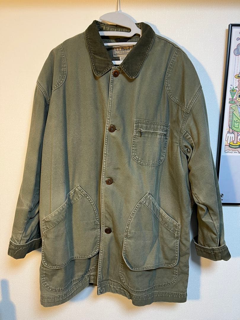 L.L.Bean ハンティングジャケット オリーブグリーン