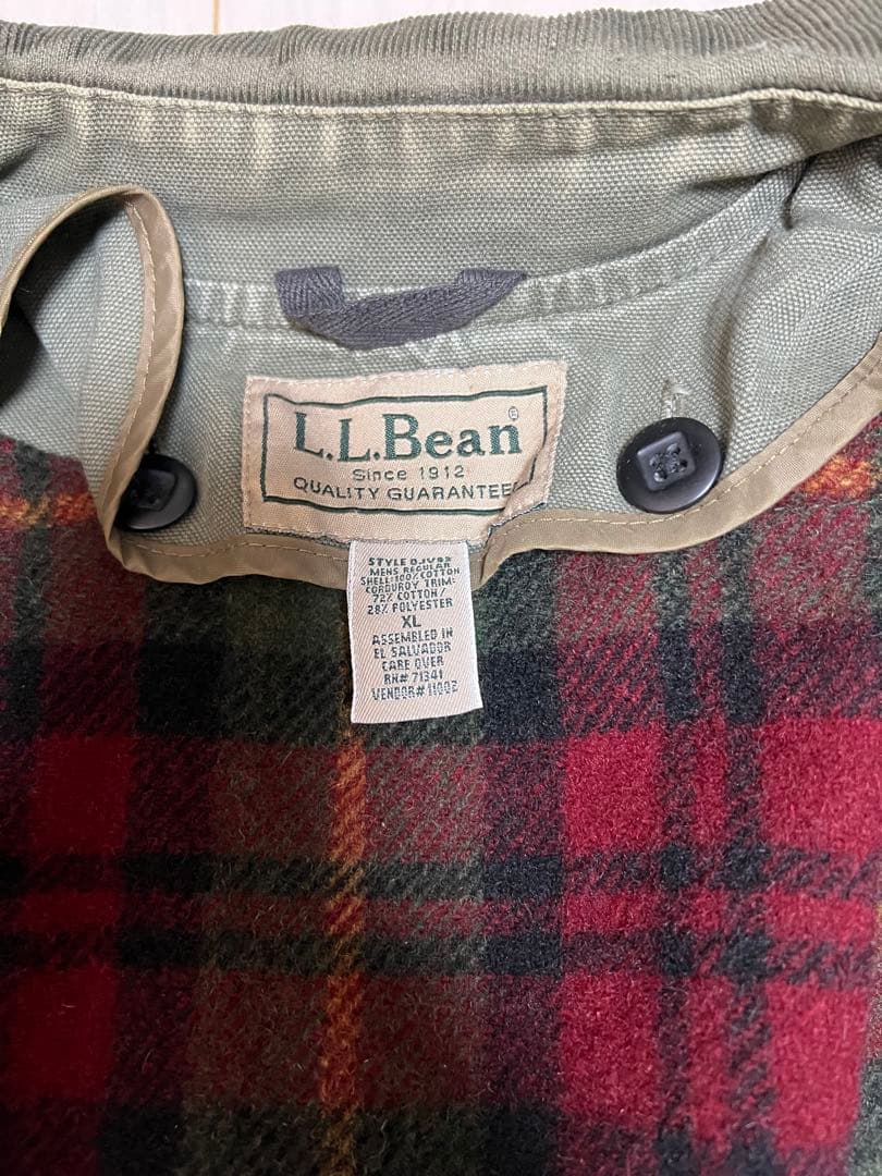 L.L.Bean ハンティングジャケット オリーブグリーン