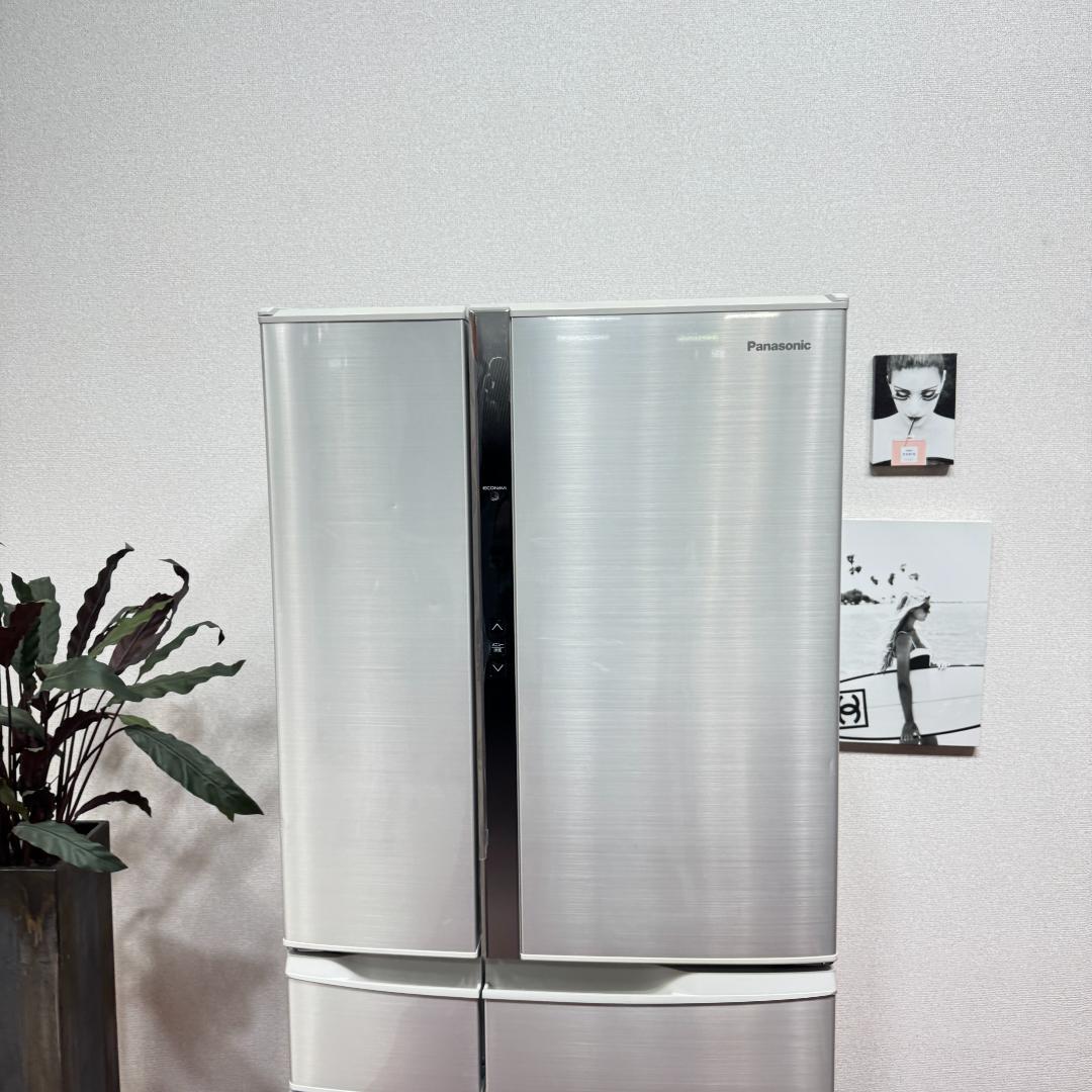 都内23区配送無料　パナソニック2014年製6ドア冷蔵庫　472L製氷有