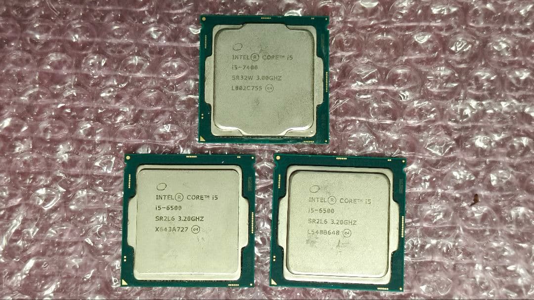 core i5 7400 6500 まとめ売り動作確認済み