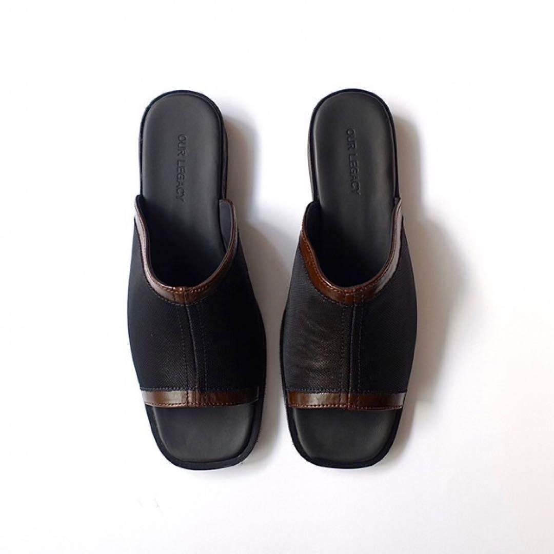 OUR LEGACY レザーサンダル