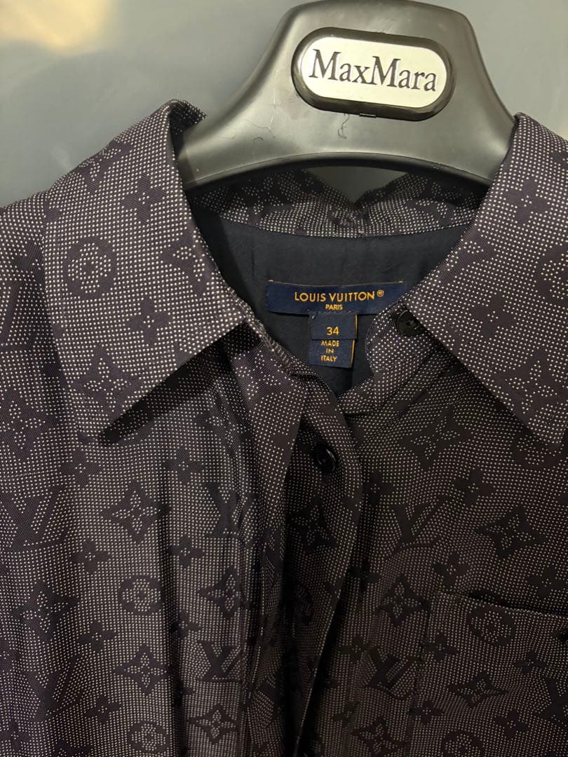 Louis Vuitton シャツワンピース 34 ベルトなし