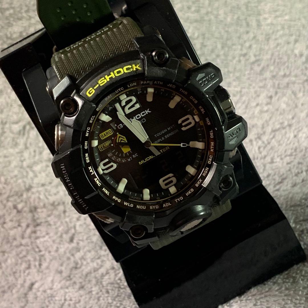 時計 CASIO MUDMASTER GWG-1000 Military Green