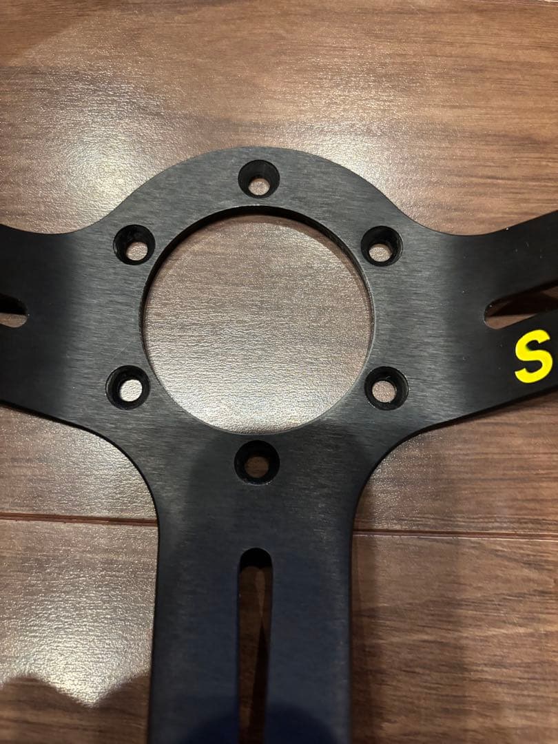 正規品Sabelt スエード ステアリング 本体Φ340 ディープ95mm