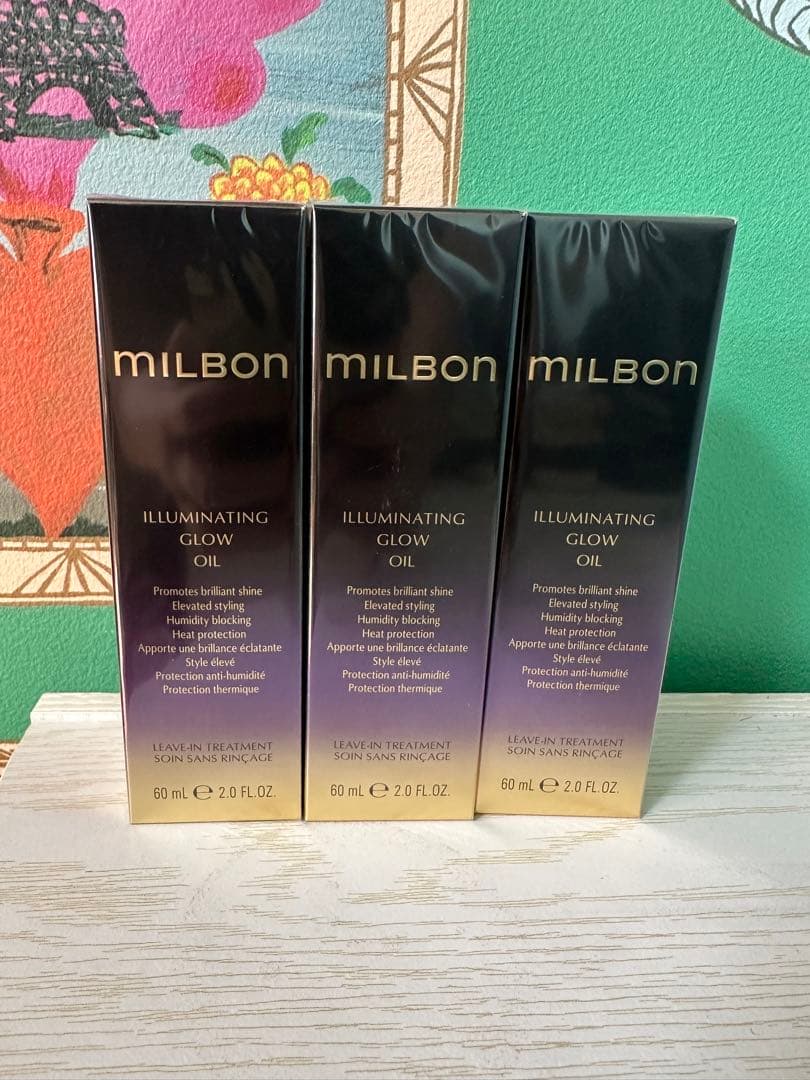 MILBON ILLUMINATING GLOW OIL 50ml 3本セット