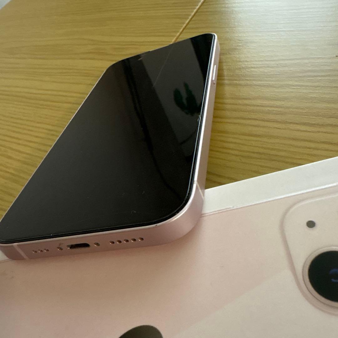 『美品』iPhone 13 ピンク128GB、SIMフリーモデル 81%