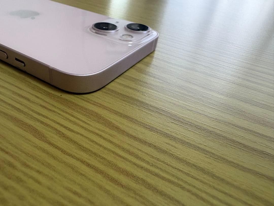 『美品』iPhone 13 ピンク128GB、SIMフリーモデル 81%