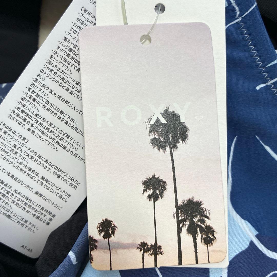 新品未使用　Roxy ロキシー水陸両用 フィットネス 水着　ブルー　M